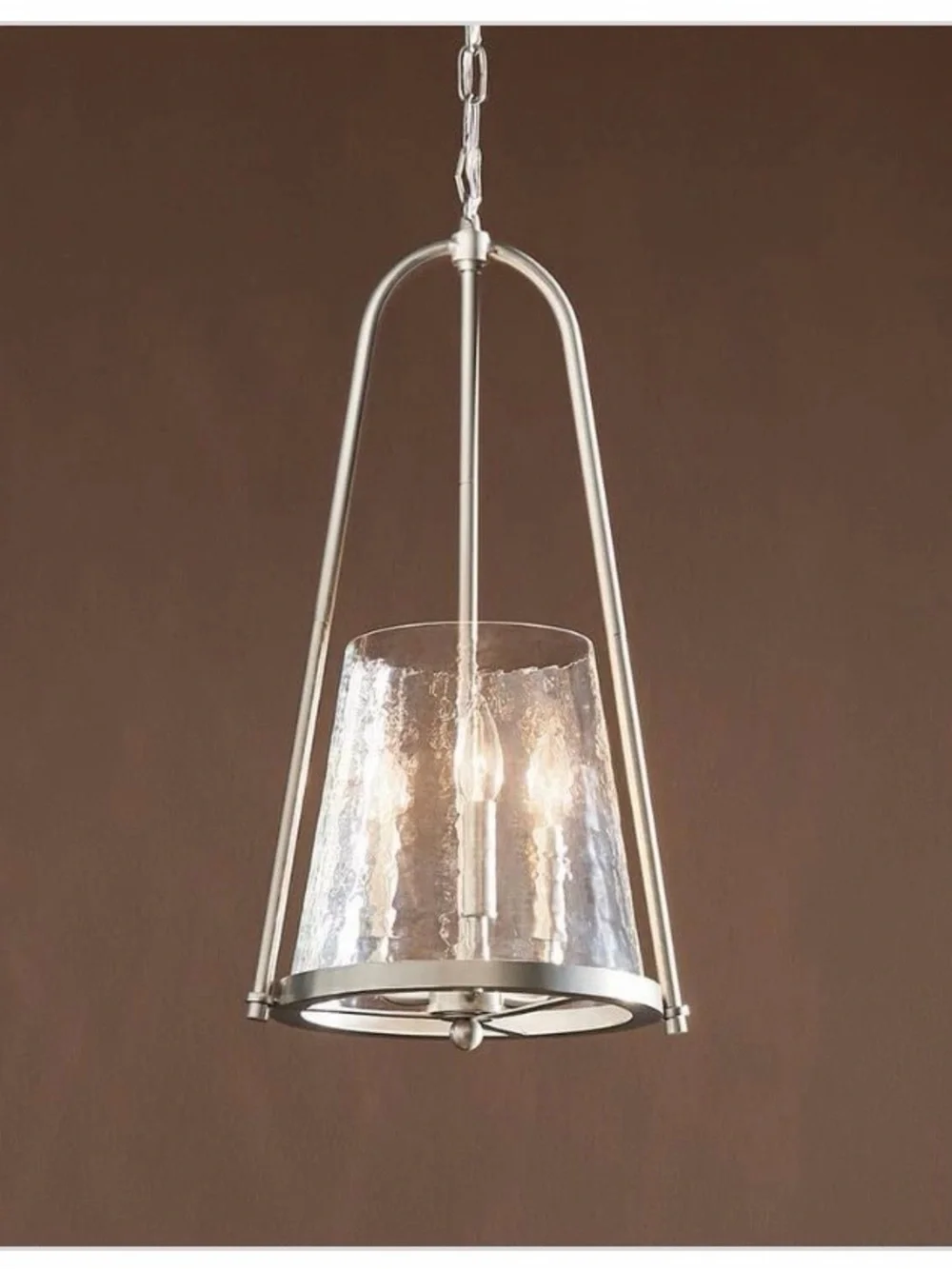 New Kichler Nerine brushed nickel foyer Pendant Light